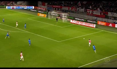 Klaas-Jan Huntelaar Goal HD - Ajax 1-0 Zwolle - 09.09.2017