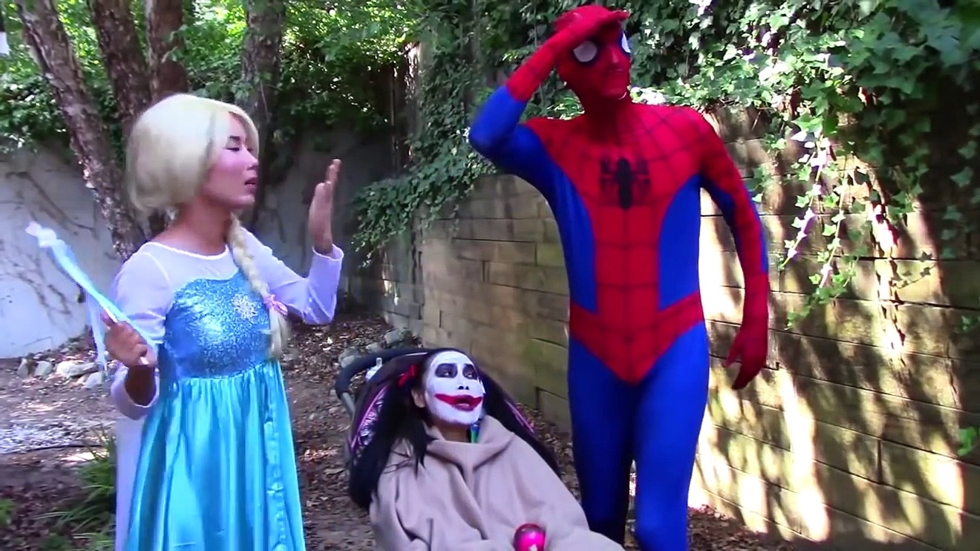 アリエル人魚のトイレ水洗 W スパイダーマン ジョーカー 冷凍エルザ 実際の生活の中でジョーカー女の子 Video Dailymotion