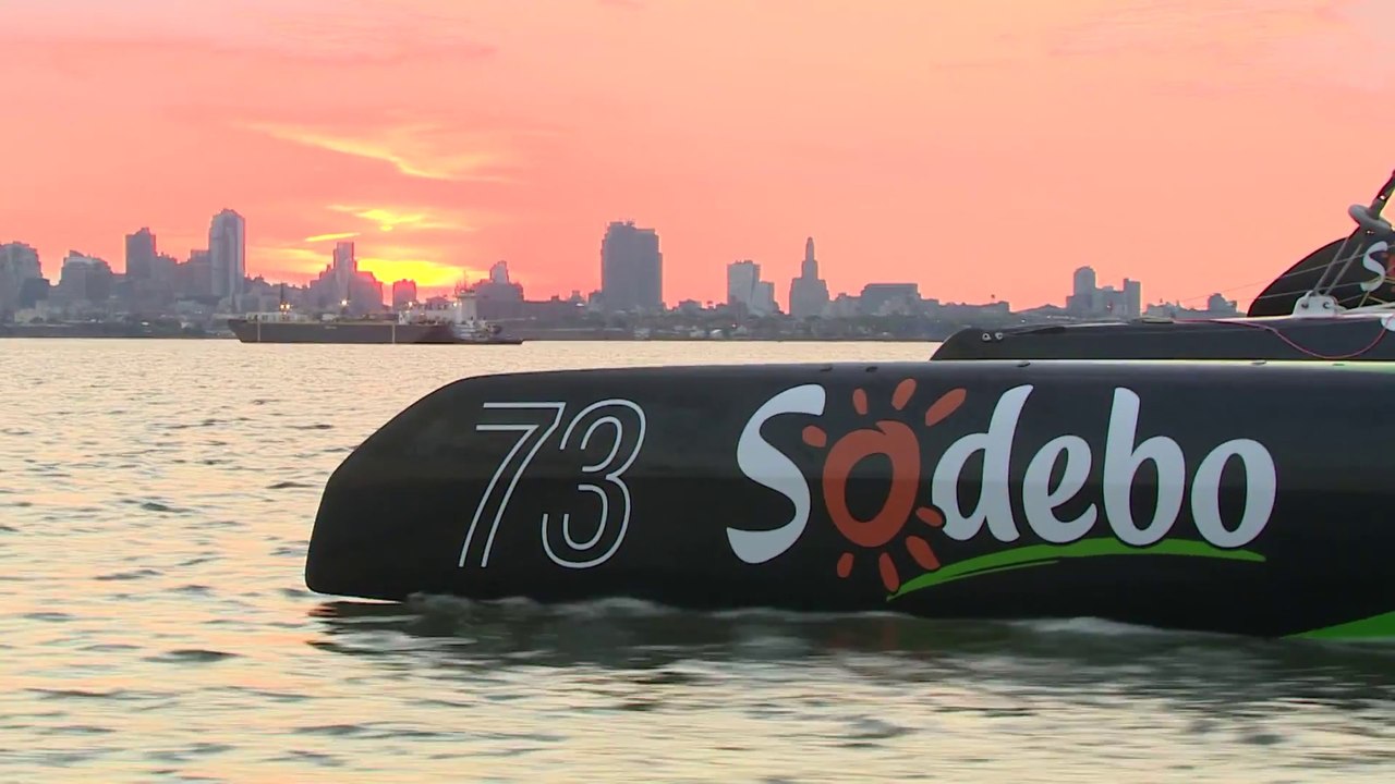 The Bridge: Sodebo Ultim 3 eme - Nantes Bretagne Télé