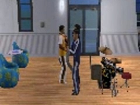 les sims 2 antoine(a droite) isac(a gauche)