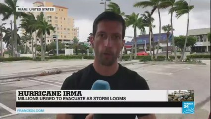 Hurricane Irma: Millions urged to evacuate as storm looms