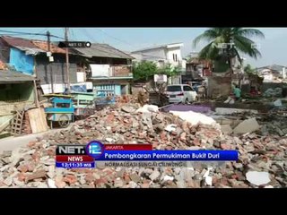 Pembongkaran Permukiman Bukit Duri - NET 12