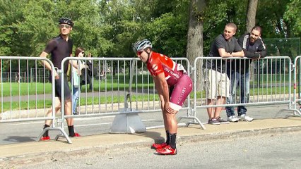 Critérium National 2017 - Hommes maîtres - Victime d'une première chute.