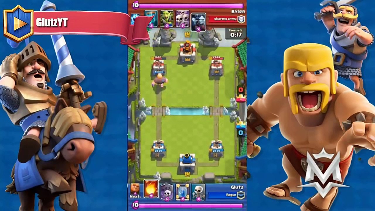 BEST Clash Royale Funny Moments, Glitches, Fails & Trolls Montage Compilation