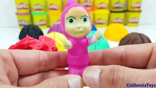 Cerveau les couleurs drôle enfants Apprendre jouer jouets avec Doh surprise