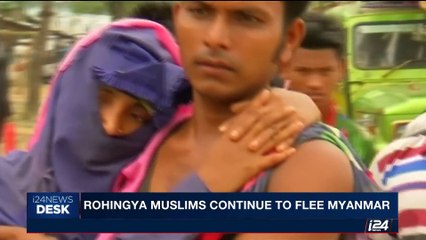 Descargar video: i24NEWS DESK | Rohingya Muslims continue to flee Myanmar | Saturday, September 9th 2017