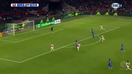Ziyech H. Goal HD - Ajax 2-0 Zwolle 09.09.2017