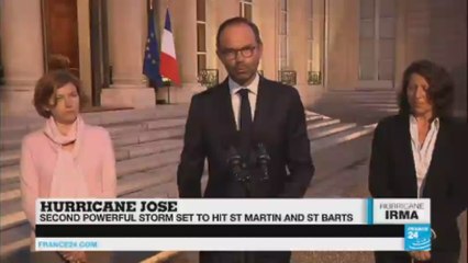 Hurricane Irma: PM Edouard Philippe dispatches security forces to French territories