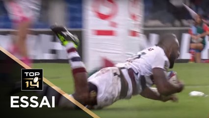 TOP 14 - Essai Peni RAVAI (UBB) - Bordeaux-Bègles - Paris - J3 - Saison 2017/2018