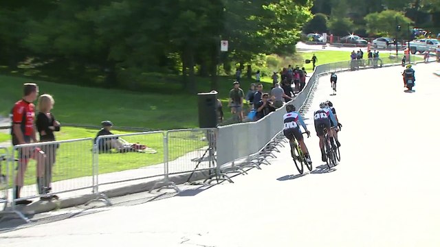 Critérium National 2017 - Femmes - 3 s'échappent du groupe des 10.