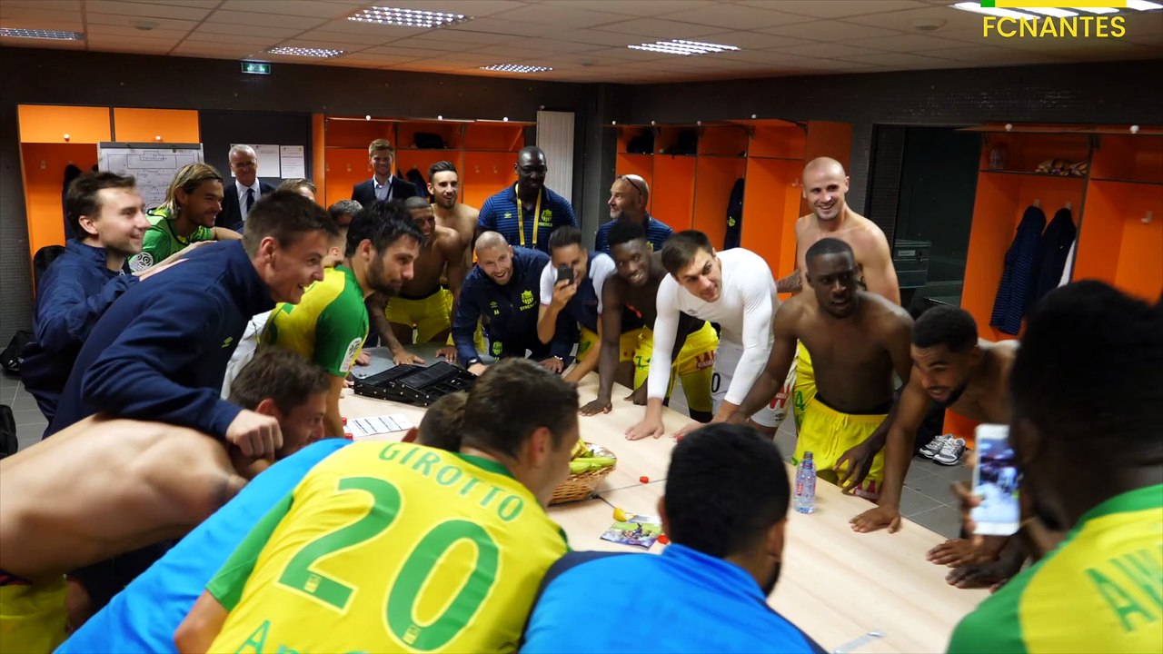 MHSC-FCN : la joie du vestiaire