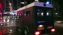 Dutch Riot Cops Using Water Cannons to Clear Thousands of Muslim Protesters