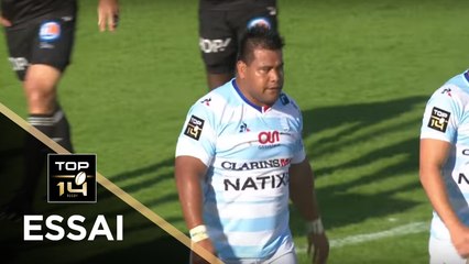 TOP 14 - Essai Viliamu AFATIA (R92) - Brive - Racing 92 - J3 - Saison 2017/2018