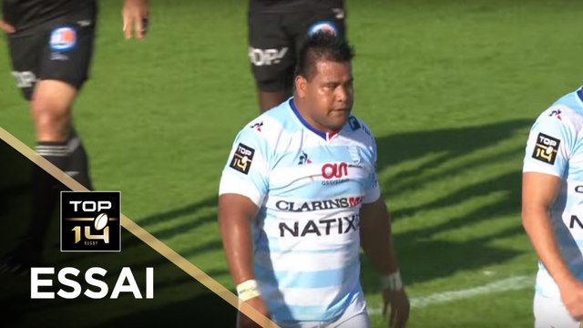 TOP 14 - Essai Viliamu AFATIA (R92) - Brive - Racing 92 - J3 - Saison 2017/2018