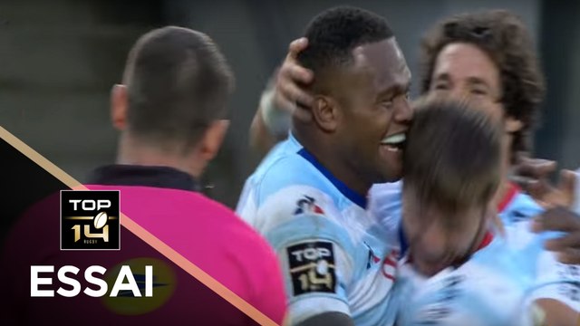TOP 14 - Essai Virimi VAKATAWA (R92) - Brive - Racing 92 - J3 - Saison 2017/2018