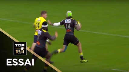 TOP 14 - Essai Gabriel LACROIX 1 (SR) - La Rochelle - Clermont - J3 - Saison 2017/2018