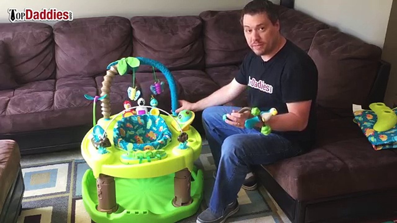 Весело Обзор тройной Evenflo exersaucer