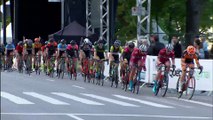 Critérium National 2017 - Juniors & séniors - Le peloton rattrape l'échappée.
