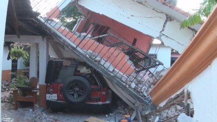 Terremoto en México destruye los recuerdos de Antonia