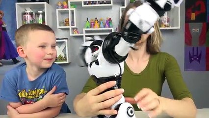 Jouets dinosaure robot bleu ROBORAPTOR