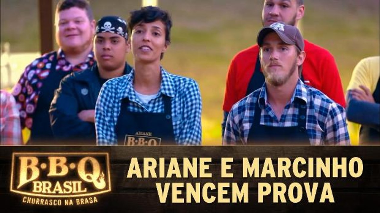 Ariane e Marcinho vencem prova