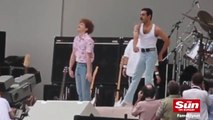 Rami Malek como Freddie Mercury en Live Aid