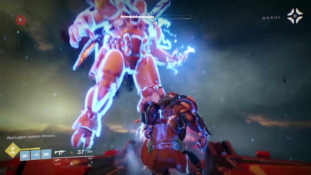 Punching Ghaul in the dick