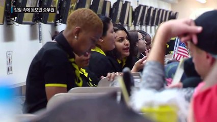 항공사 '갑질' 속에 돋보인 열혈 여승무원 / YTN