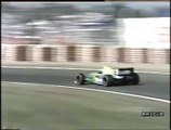 Gran Premio del Giappone 1990: Intervista ad A. Senna, camera car di Mansell e ritiro di Gugelmin