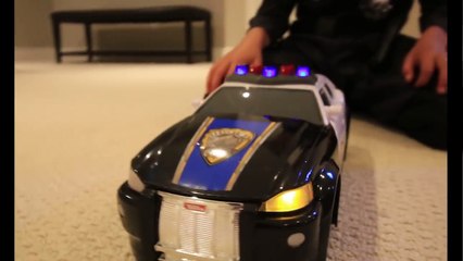 Playing with . Police Car Toys! Racing and arrests?