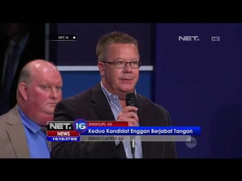 Perdebatan Sengit Calon Presiden Amerika Serikat - NET16