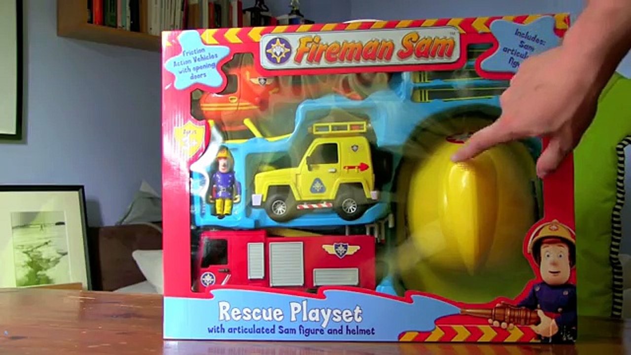 Le plus grand Oeuf moteur déjà feu pompier géant ouverture jouet un camion sam collection surprise ckn t