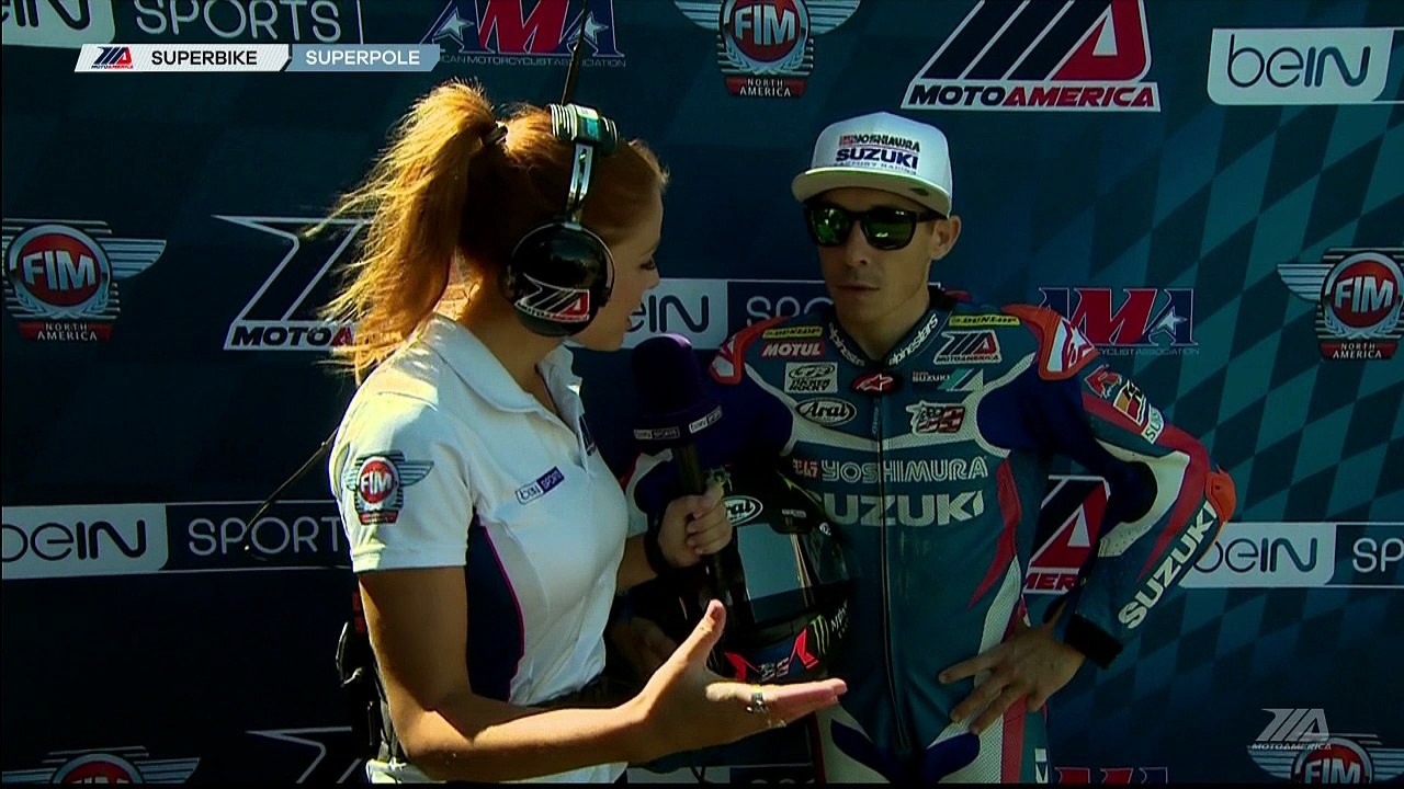 Roger Hayden New Jersey Motorsports Park Superbike Superpole