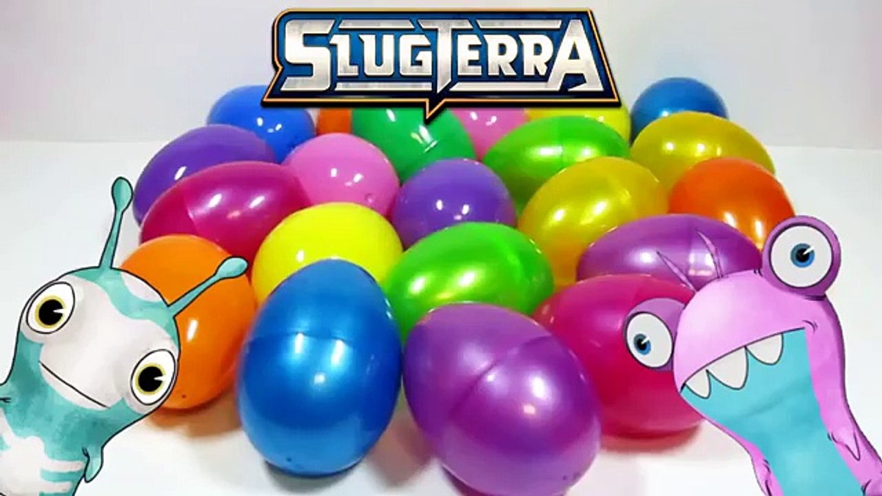 #4 -¡Huevos sorpresa de Slugterra ! / Bajoterra - Surprise eggs of Slugterra!!
