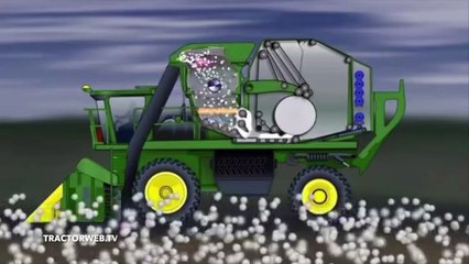 Rulo Pamuk Toplama Makinesi