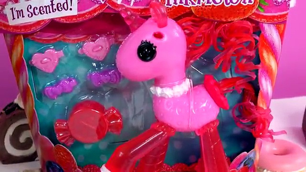 Scented Strawberry Toys Lalaloopsy Ponies + Sorbet Barbie Special Edition Doll Fun Video U