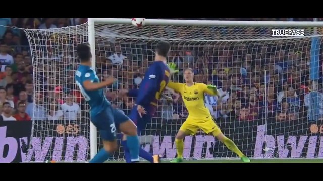 [수페르코파 하이라이트] 바르셀로나 vs 레알 마드리드 메시&피케&호날두&아센시오 골 (Supercopa Barcelona vs Real Madrid highli