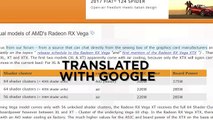 RX Vega = 1080 Ti & 1070?!