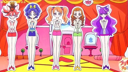 きせかえ ごっこ ❤ 大変 ！ イタズラ ガミー が やってきた トランク型のきせかえマグネット で おおさわぎ ！ キラキラ☆プリキュアアラモード おもちゃ Precure Al