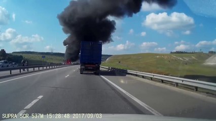 Massive accident on the road