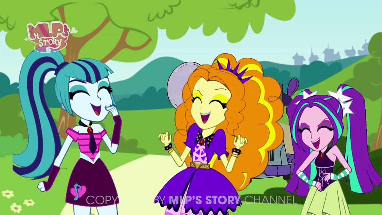 My Little Pony MLP Equestria Girls Transforms with Animation Love Story FAT MACHINE