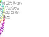 Skinomi TechSkin  Huawei MediaPad X2 Screen Protector  Carbon Fiber Full Body Skin