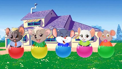 Música Infantil   Mouse Finger Family song em portugues