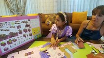 Rapunzel için kartondan prensses kalesi yaptık, eğlenceli çocuk videosu