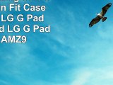 Amzer Pudding Soft Gel TPU Skin Fit Case Cover for LG G Pad 83 V500 and LG G Pad V500