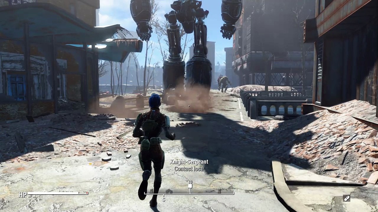Liberty Prime vs Super Mutant Behemoth
