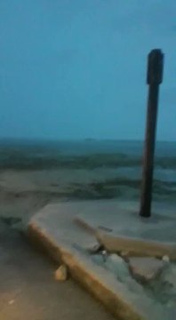 Sea 'Disappears' Off Island in Bahamas After Hurricane Irma