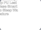 iPad Air 2 CaseEasytop Slim Flip PU Leather Folio Case Smart Cover Auto Sleep  Wake
