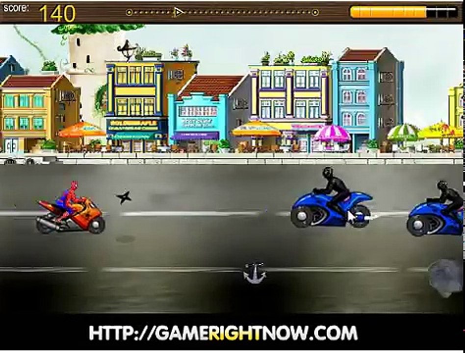 Amérique bicyclette vélo capitaine épique sur course course balade homme araignée super-héros |