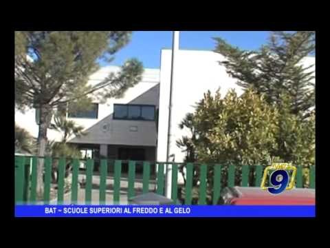 BAT | Alcune scuole al freddo, la provincia: Nessuna segnalazione